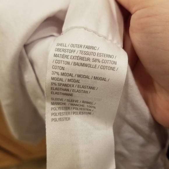 Isaac Mizrahi Elbow Sleeve Knit-to-Woven Tunic M - Picture 6 of 7